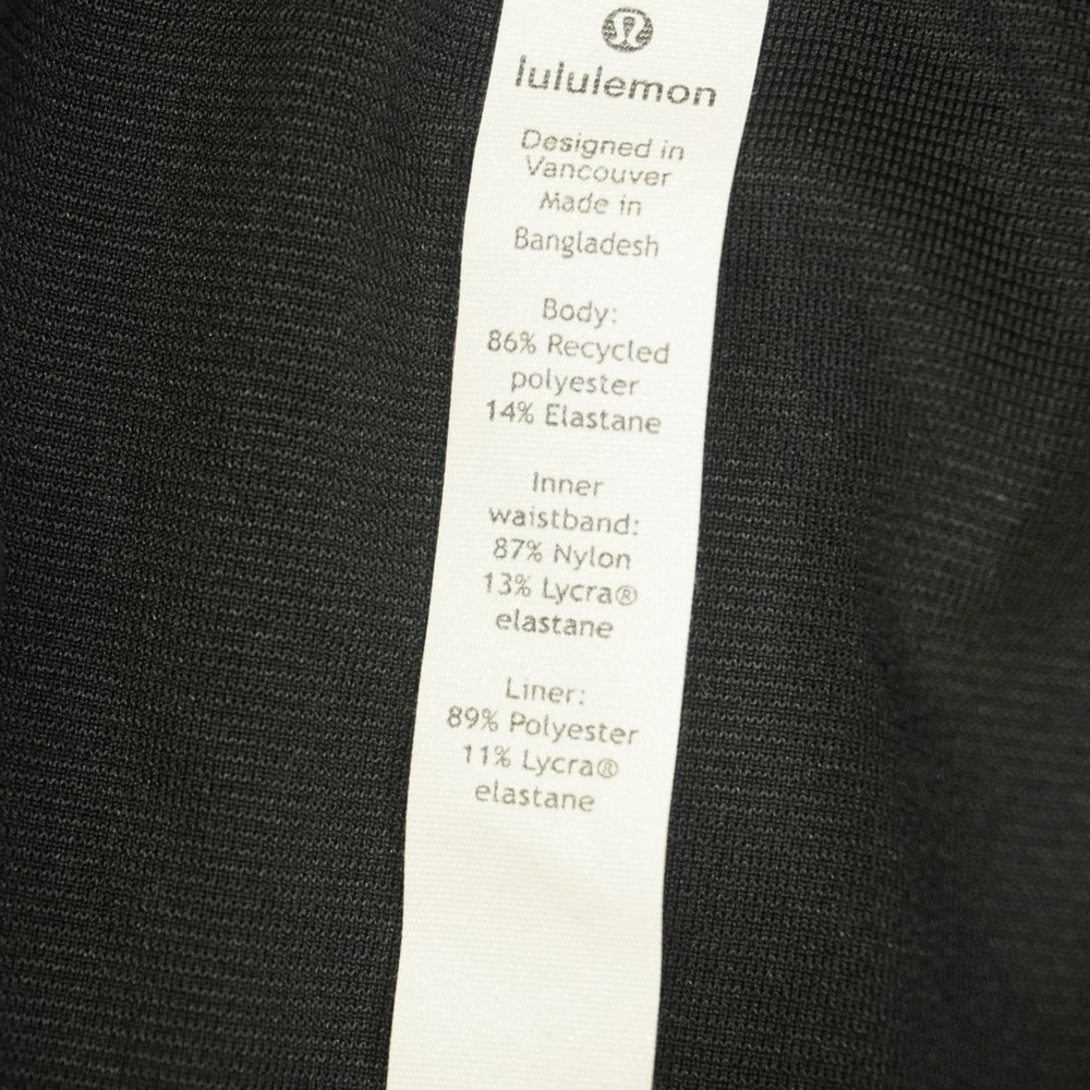Lululemon Peloton Tracker Short Womens 8 Grey Pink Abstract 4" Inseam Running - Picture 8 of 10